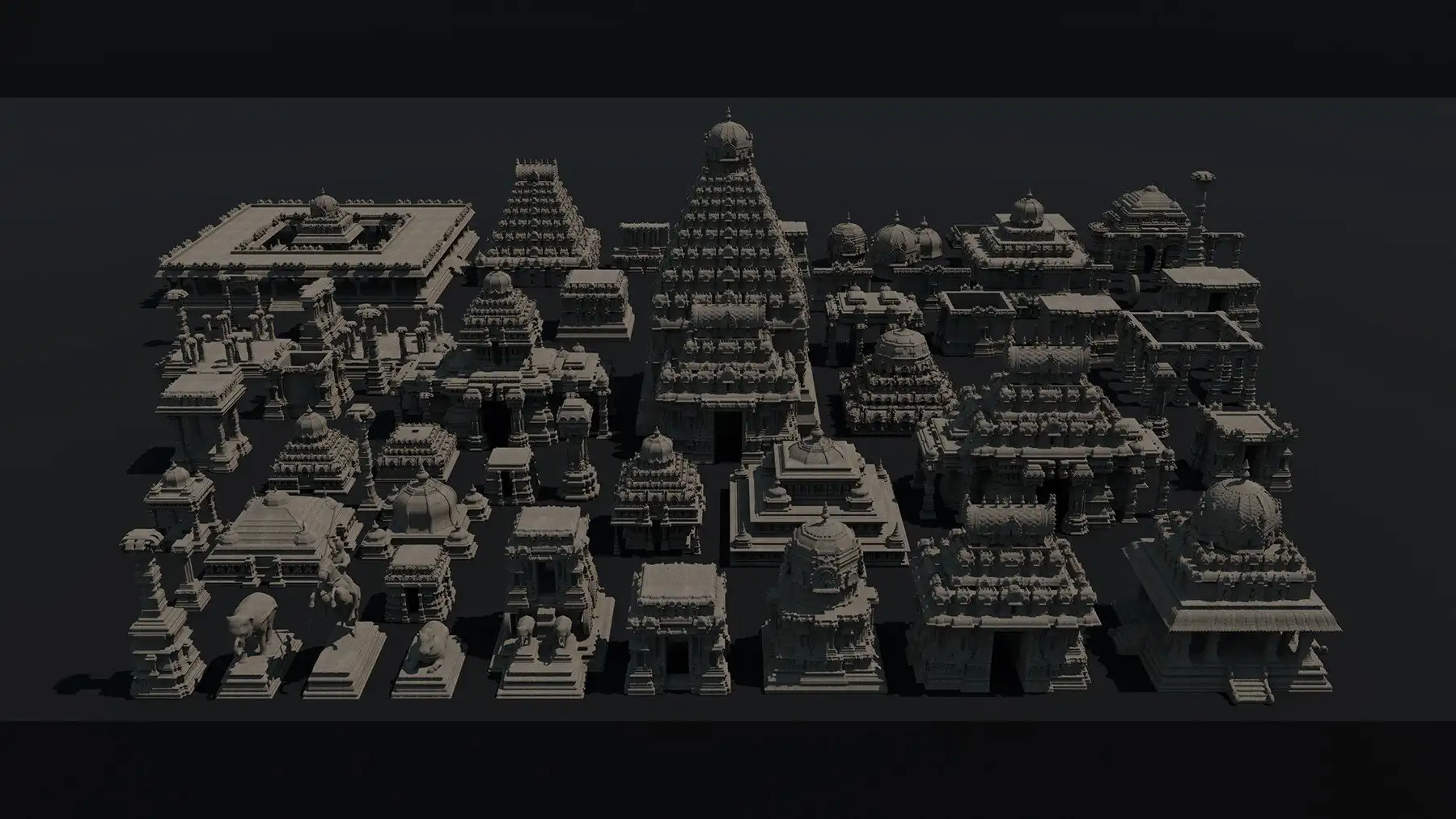 آبجکت معبد هندی - 8