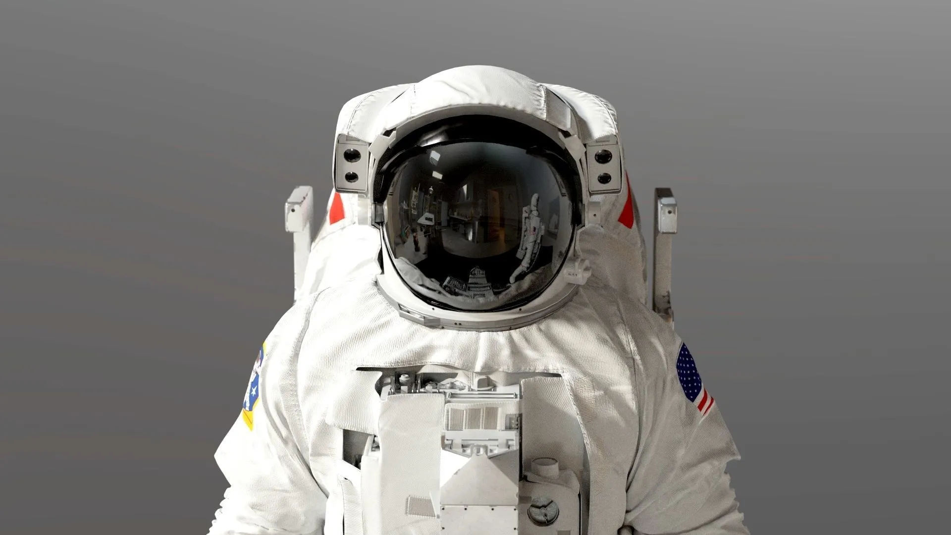 مدل سه بعدی فضانورد - 8