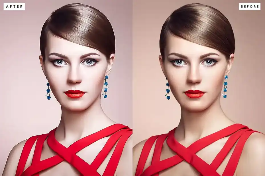 اکشن فتوشاپ روتوش پوست Skin Retouch - 1