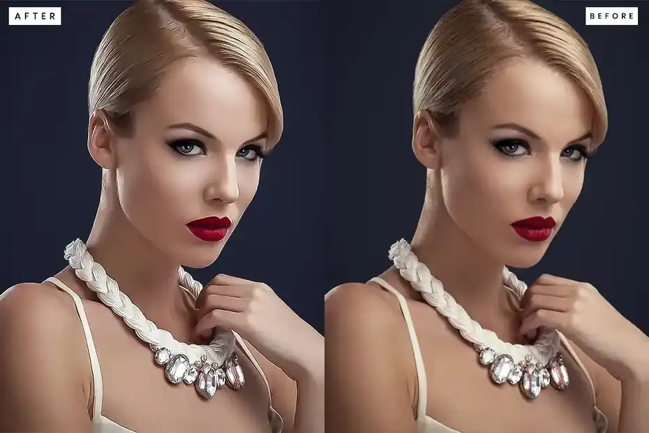 اکشن فتوشاپ روتوش پوست Skin Retouch - 3
