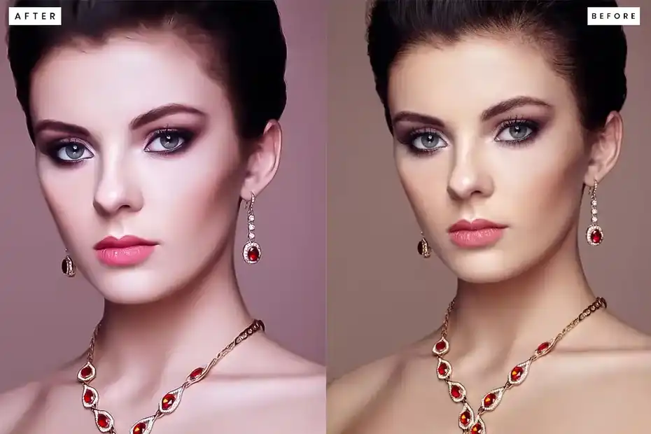 اکشن فتوشاپ روتوش پوست Skin Retouch - 5