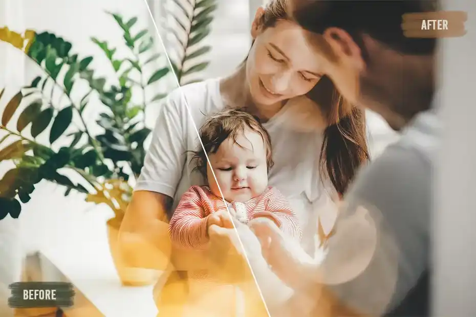 پریست اصلاح رنگ Family LUTs Pack - 3