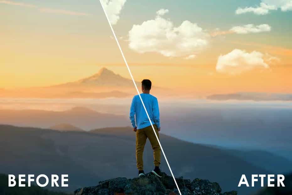 براش ابر فتوشاپ Realistic Cloud Photoshop Brushes - 7