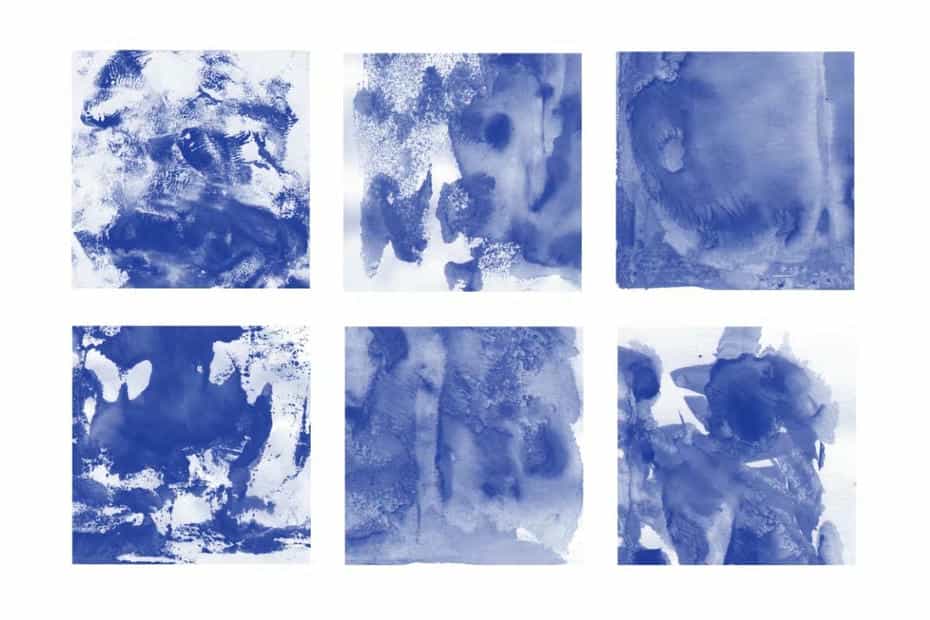 براش آبرنگ فتوشاپ Watercolor Texture Photoshop Brushes Vol. 3 - 1