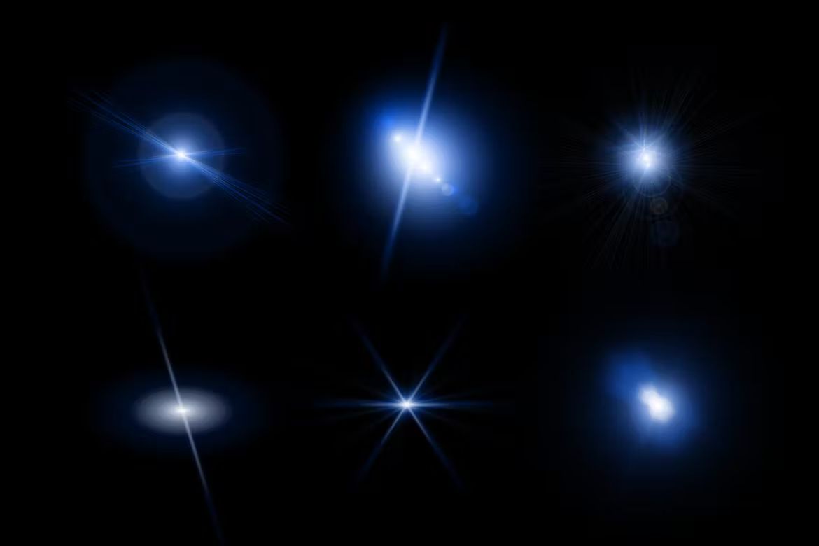 براش ستاره و فلر نوری فتوشاپ - 2