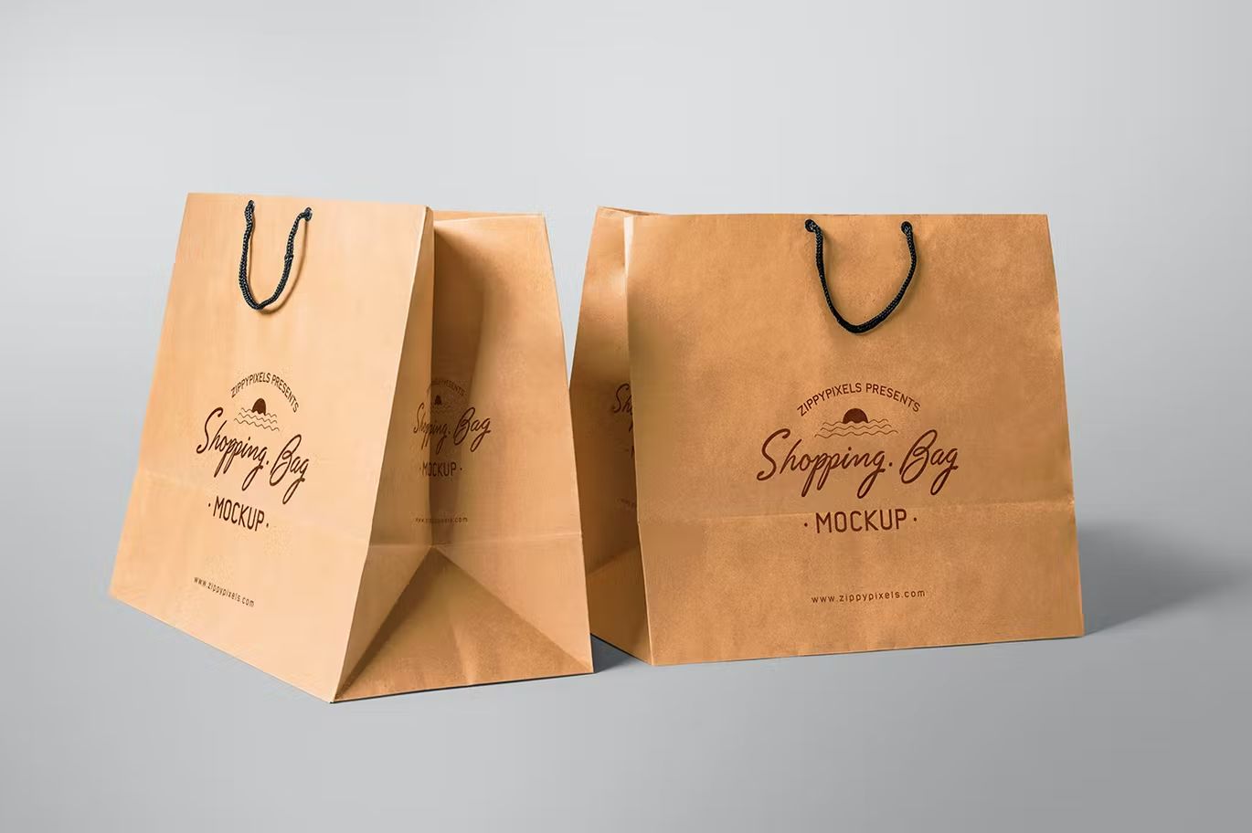 موکاپ ساک خرید Appealing Shopping Bag Mockups - 8