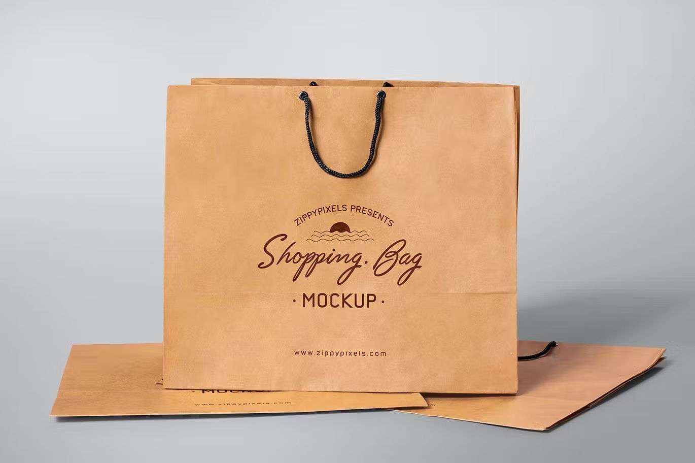موکاپ ساک خرید Appealing Shopping Bag Mockups - 12