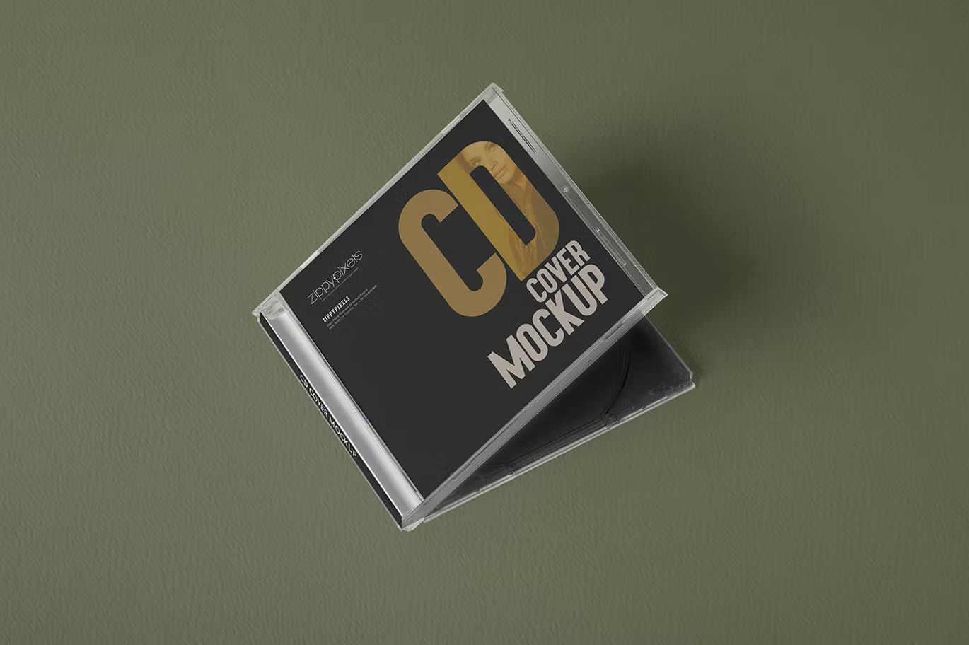موکاپ کاور سی دی CD Cover Mockups - 11