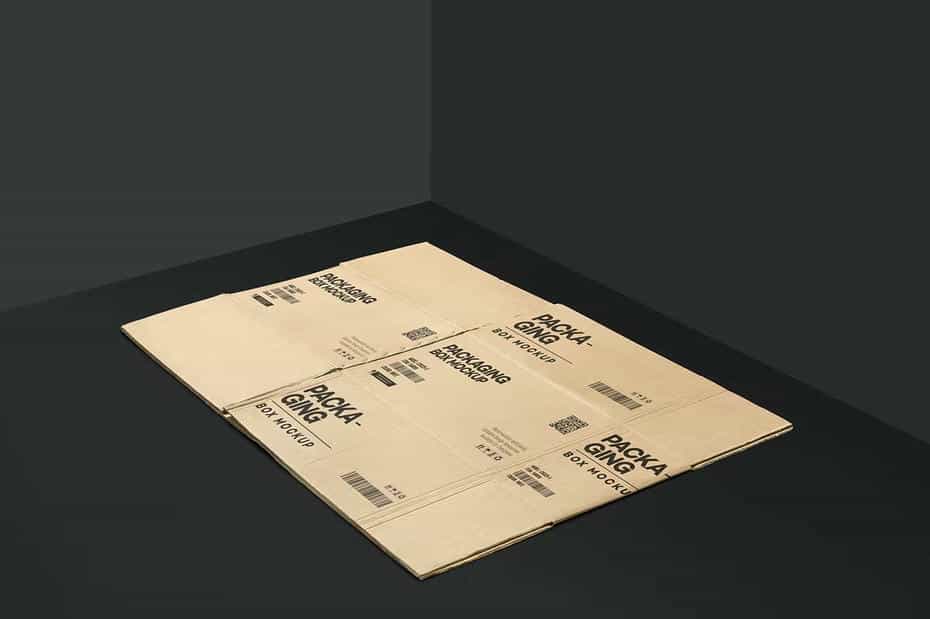 دانلود موکاپ جعبه Packaging Box Mockups - 1 موکاپ جعبه Packaging Box Mockups