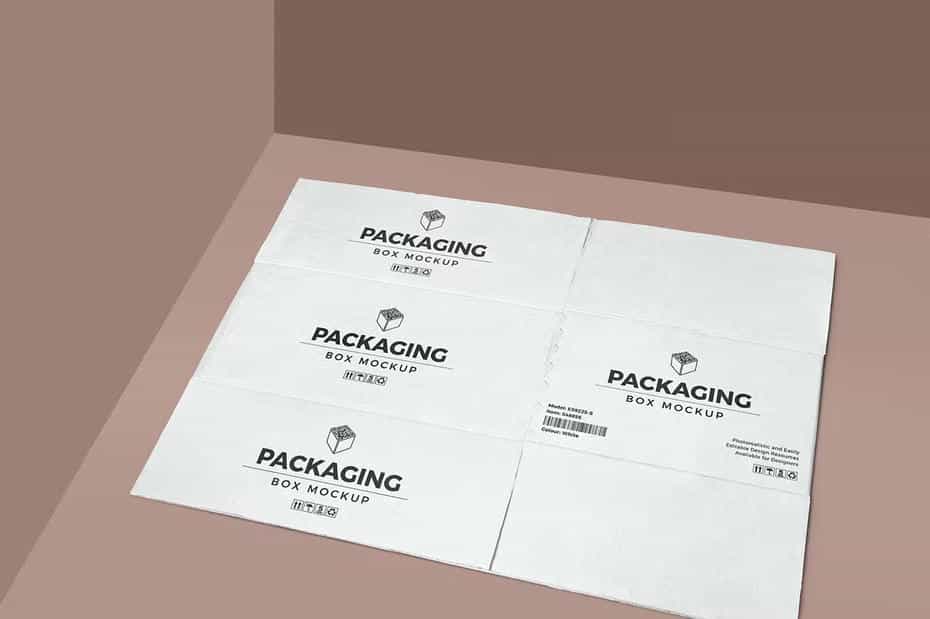 دانلود موکاپ جعبه Packaging Box Mockups - 3 موکاپ جعبه Packaging Box Mockups