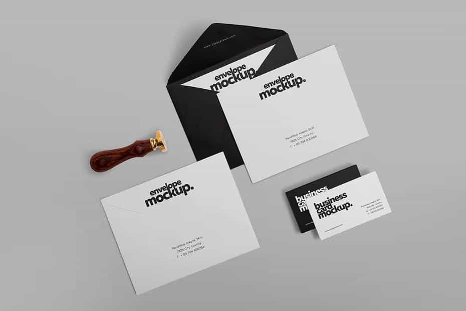 موکاپ ست اداری Stationery Design Mockups - 8