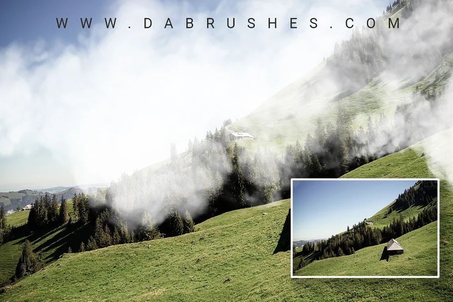 براش دود فتوشاپ Smoke Photoshop Brushes - 2
