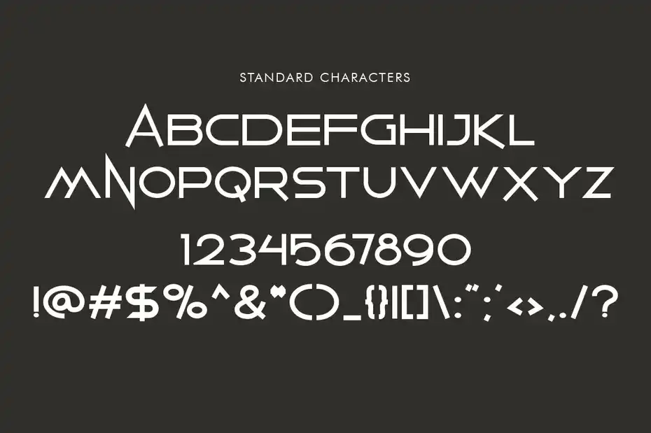 فونت انگلیسی Aline - Future Display Font - 3