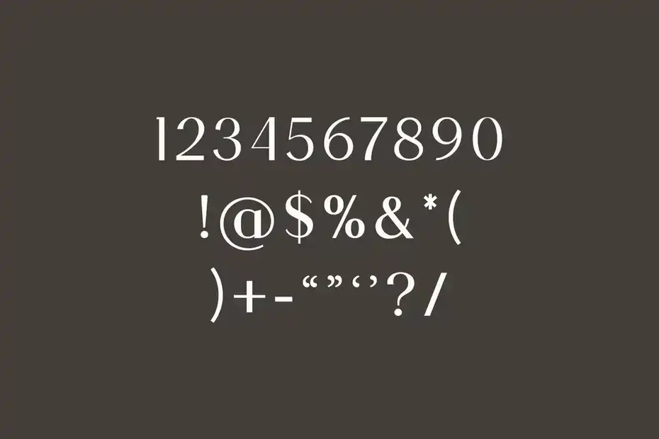 فونت انگلیسی Alona Ravigent Elegant Sans Serif Font - 9