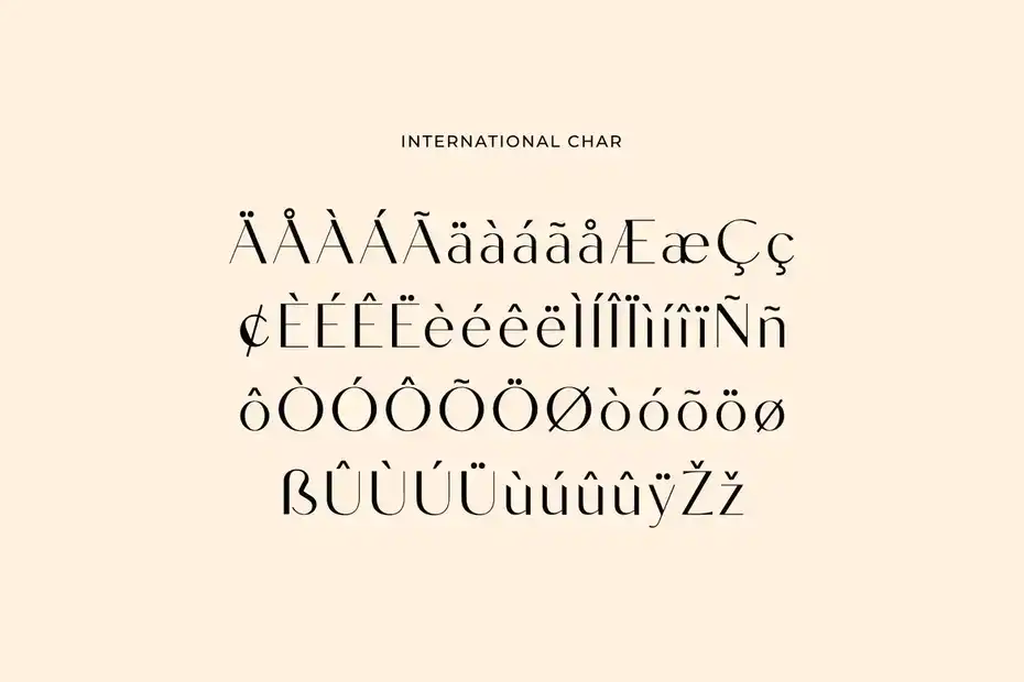 فونت انگلیسی Alona Ravigent Elegant Sans Serif Font - 15