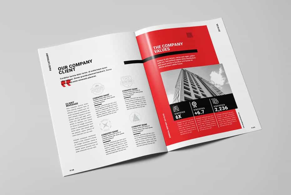 دانلود قالب آماده ایندیزاین گزارش سالانه Annual Report - 5 قالب آماده ایندیزاین گزارش سالانه Annual Report