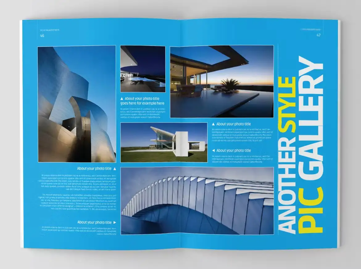 قالب ایندیزاین مجله معماری - 20
