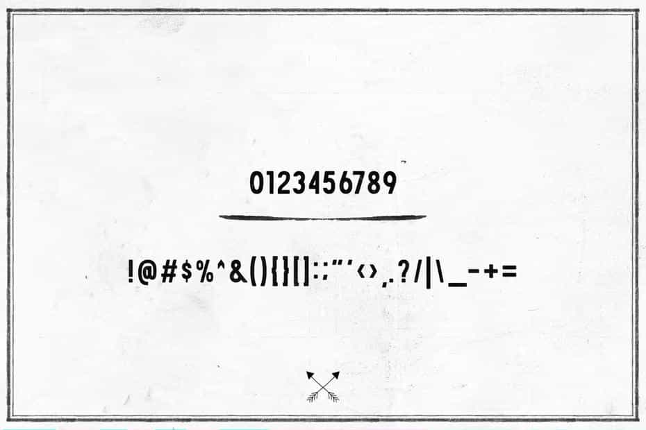 فونت انگلیسی گرافیکی Arson Typeface - 2