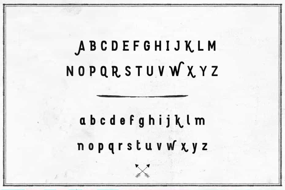 فونت انگلیسی گرافیکی Arson Typeface - 4