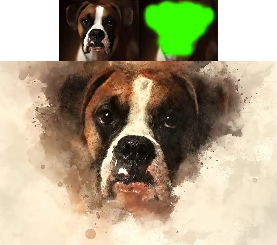 اکشن فتوشاپ Artist Photoshop Action - 23