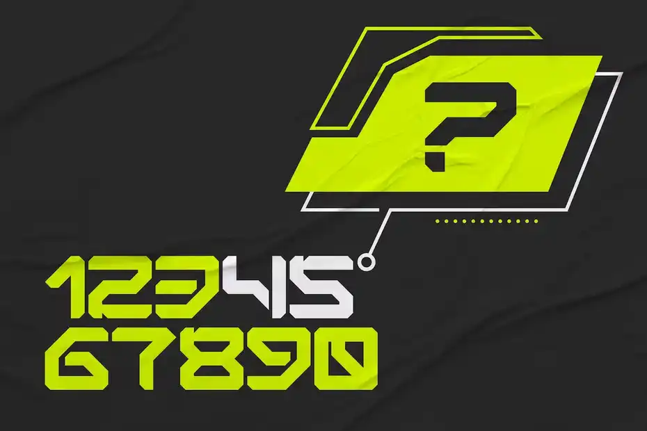 فونت انگلیسی Bigs Robotic - Simple Futuristic Font - 5