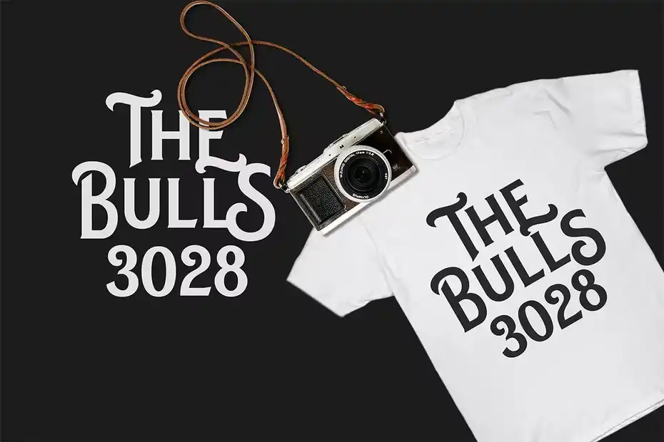 فونت انگلیسی Black Gumners Vintage Fonts - 21