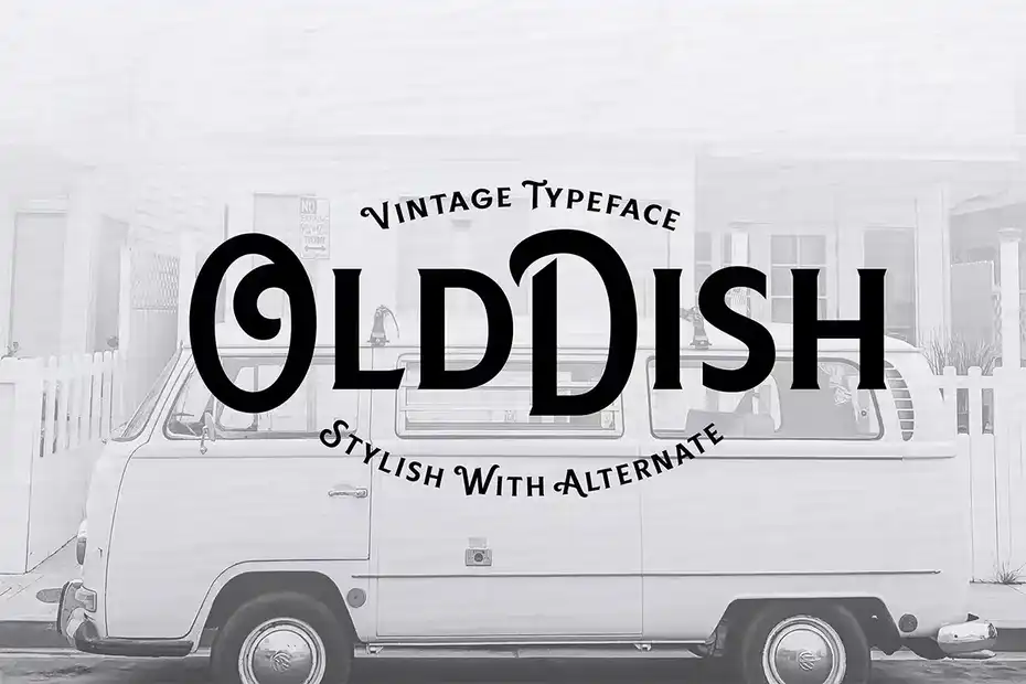 فونت انگلیسی Black Gumners Vintage Fonts - 17