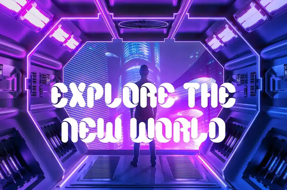 فونت انگلیسی Bolem - Futuristic Font - 3
