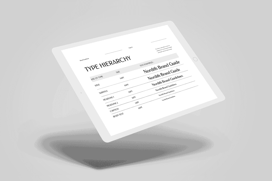 قالب آماده ورد دستورالعمل برند Brand Guidelines - 5