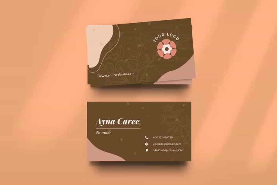 دانلود طرح لایه باز کارت ویزیت Business Card 35 - 6 طرح لایه باز کارت ویزیت Business Card 35 - 5