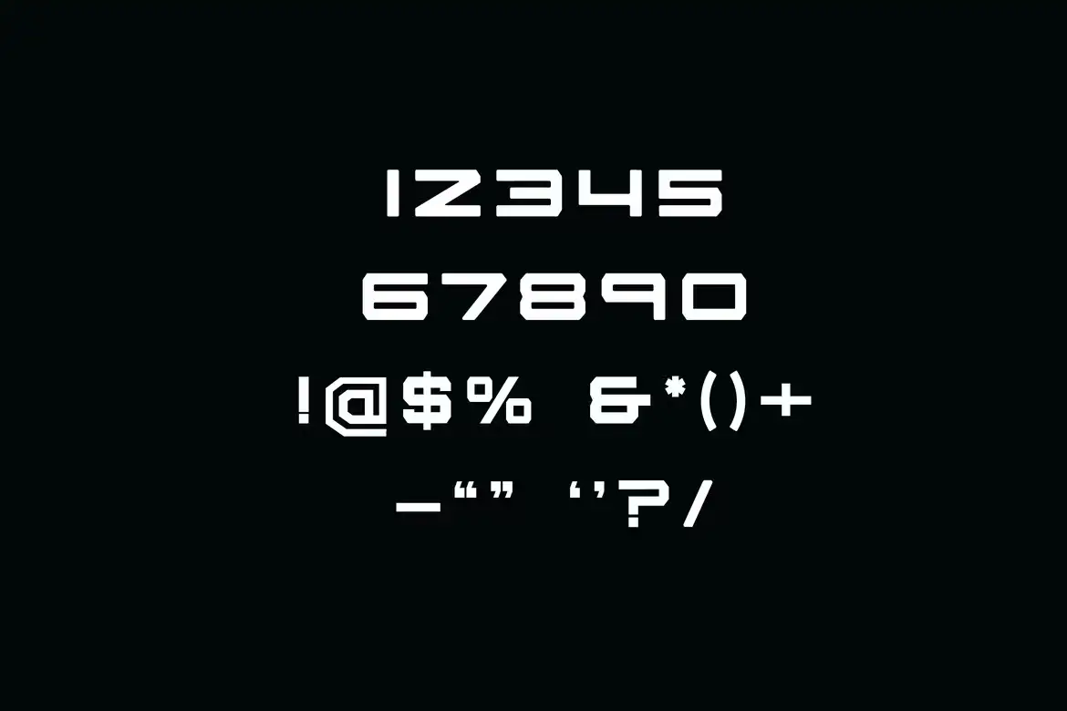 فونت انگلیسی Calinor Pegasus Futuristic Sans Serif Font - 16