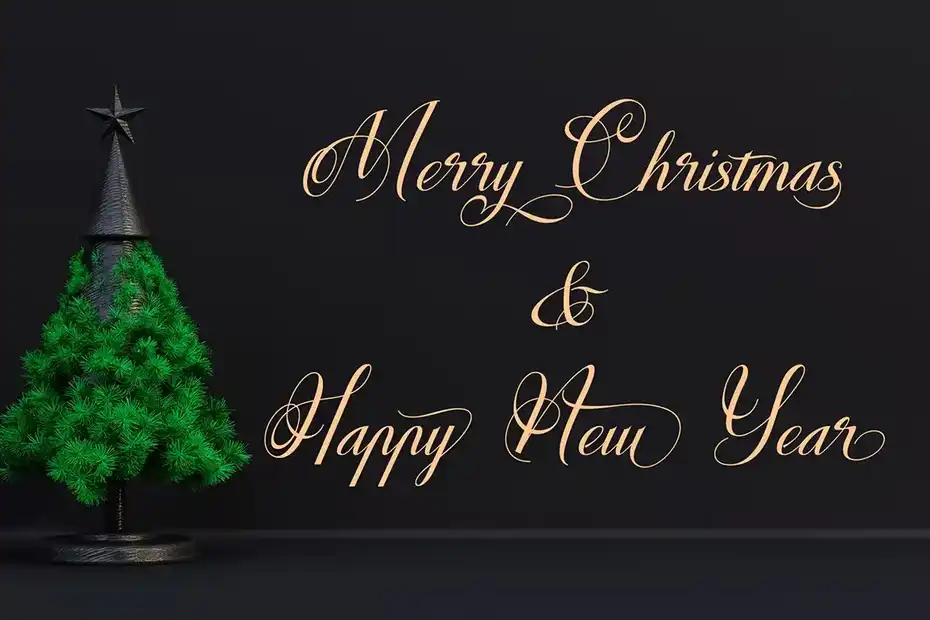 فونت انگلیسی Christmas Faithful - 9