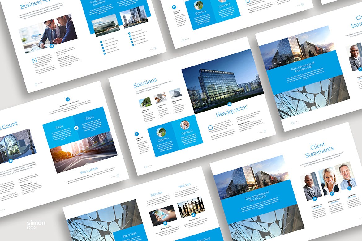 قالب ایندیزاین بروشور تجاری Cingo – Business Brochure