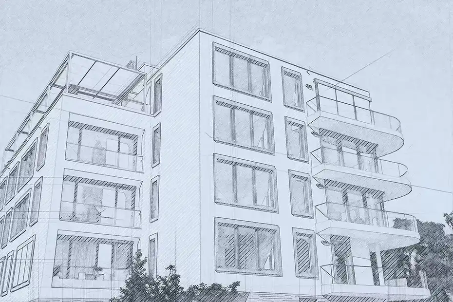 اکشن فتوشاپ ساخت اسکچ معماری - 11