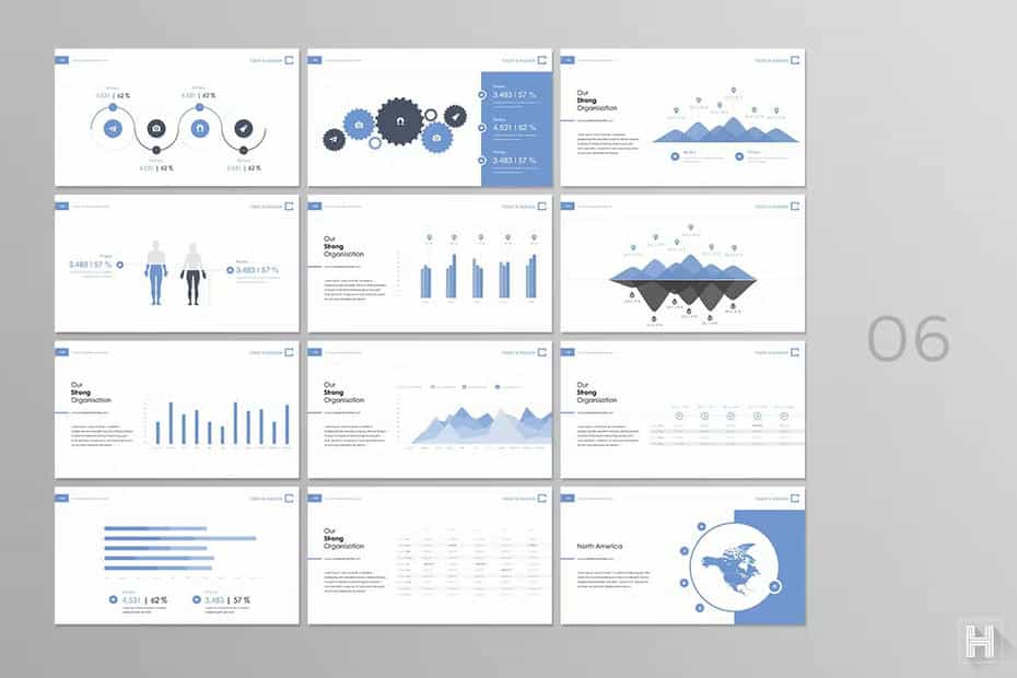 قالب پاورپوینت Contact Powerpoint Template - 9