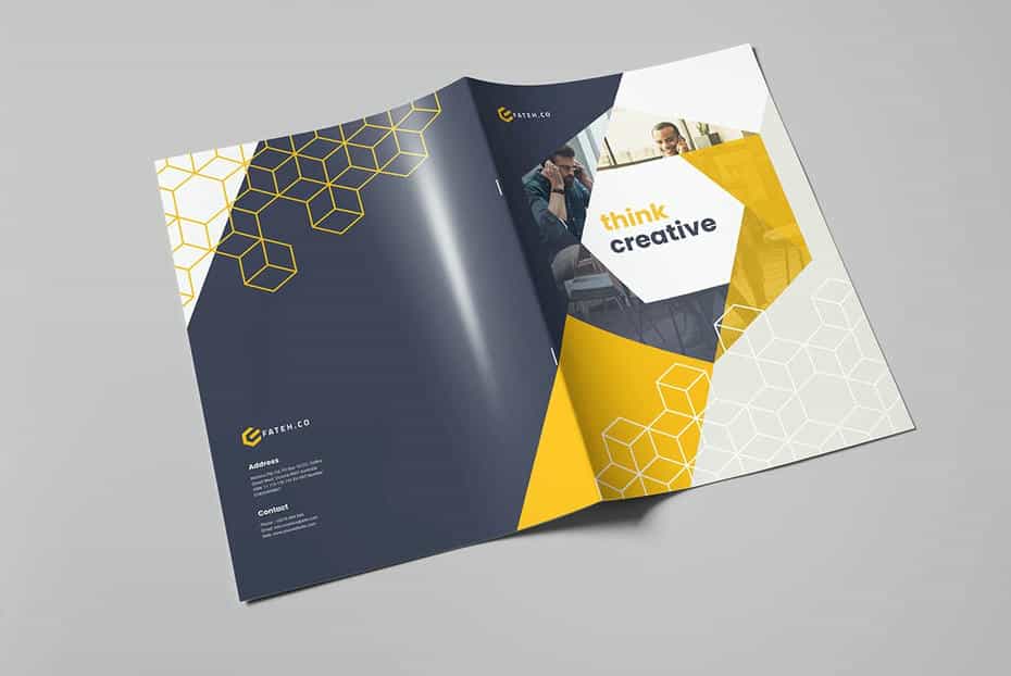 قالب ایندیزاین بروشور Creative Brochure Vol.2