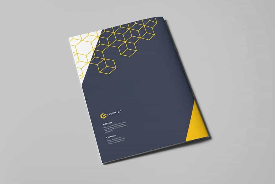 قالب ایندیزاین بروشور Creative Brochure - 17