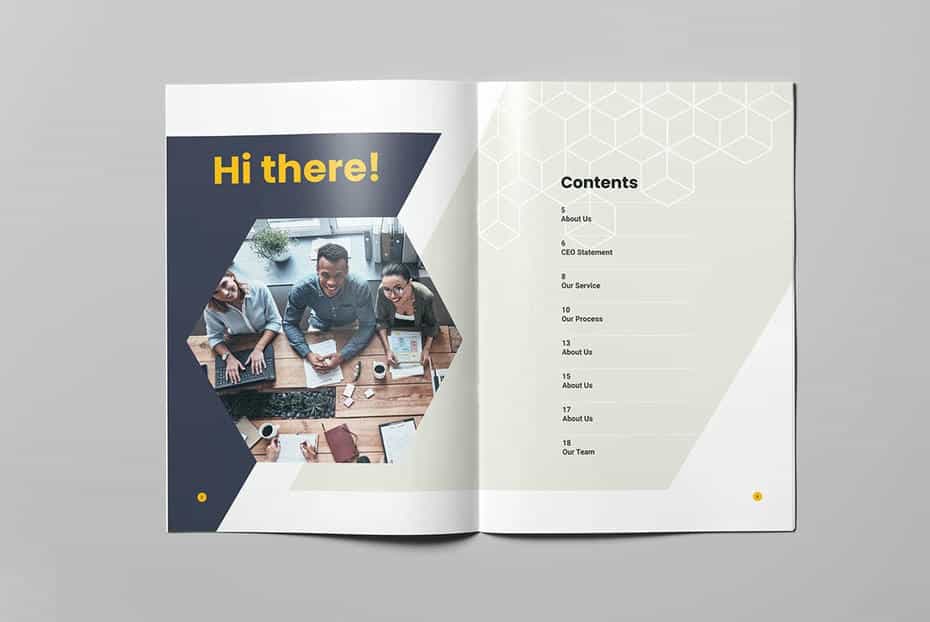 قالب ایندیزاین بروشور Creative Brochure Vol.2