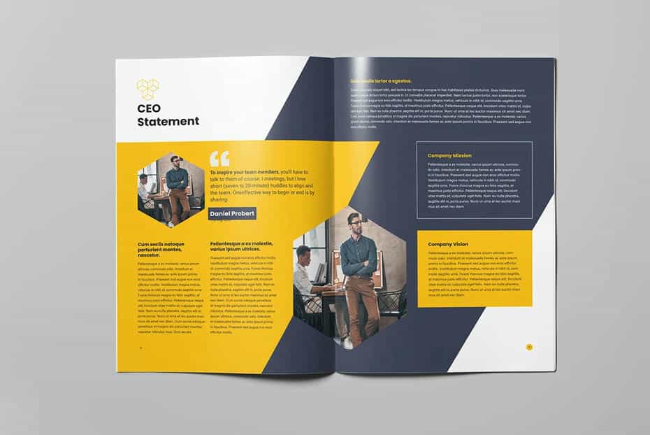 قالب ایندیزاین بروشور Creative Brochure Vol.2