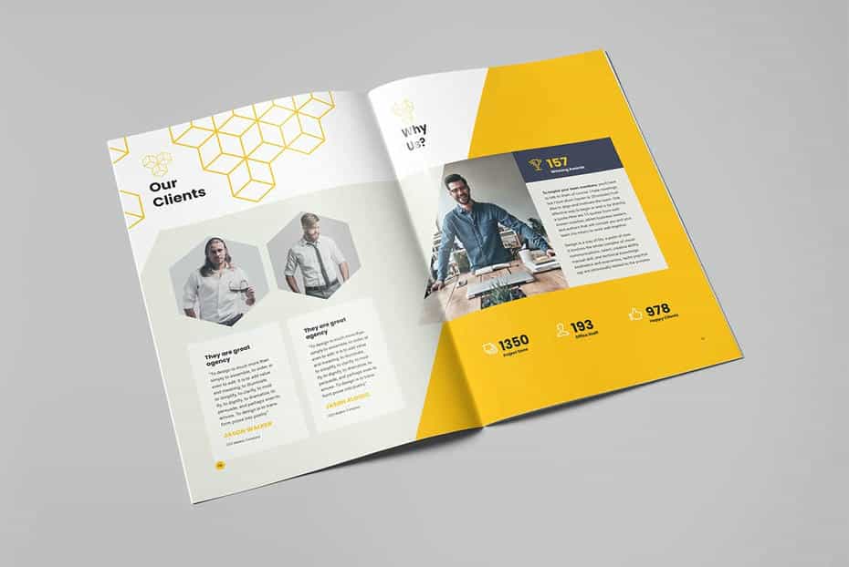 قالب ایندیزاین بروشور Creative Brochure - 13