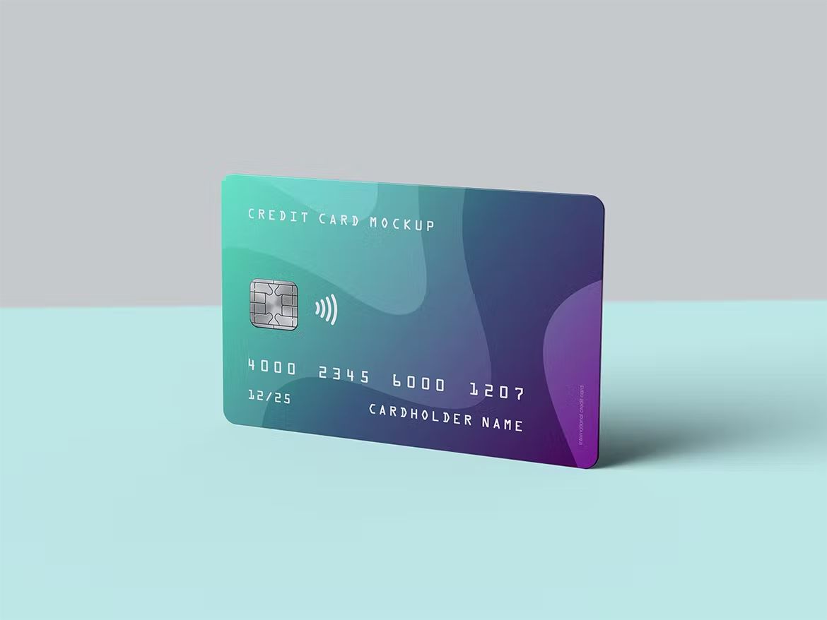 موکاپ کارت اعتباری Credit Card / Membership Card MockUp