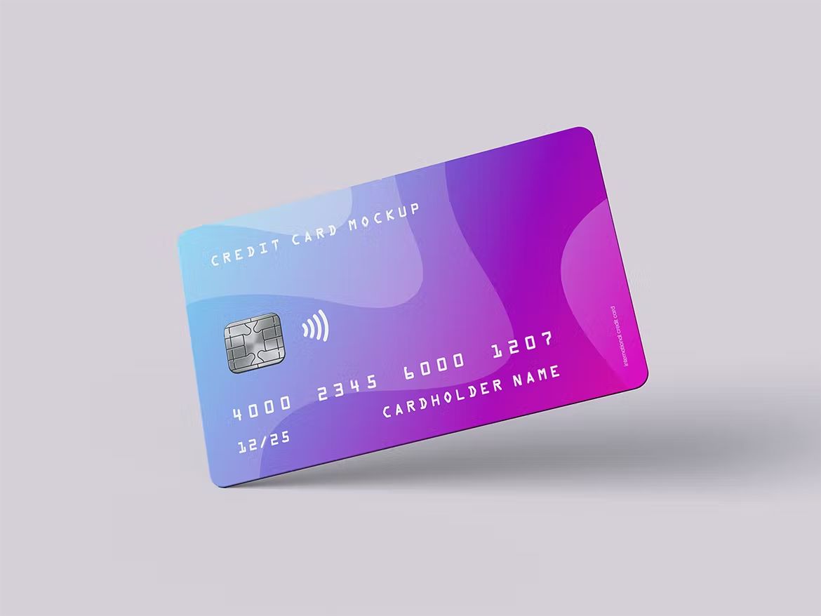 موکاپ کارت اعتباری Credit Card - 5