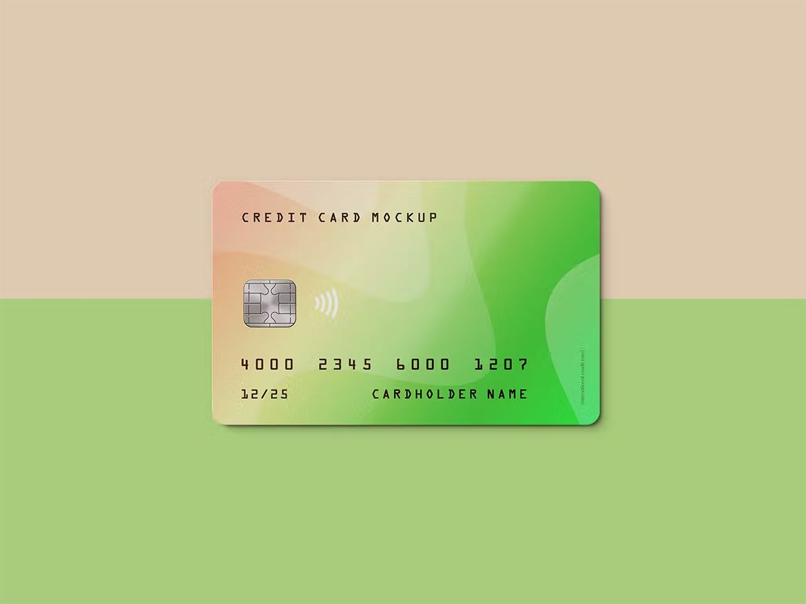 موکاپ کارت اعتباری Credit Card - 7
