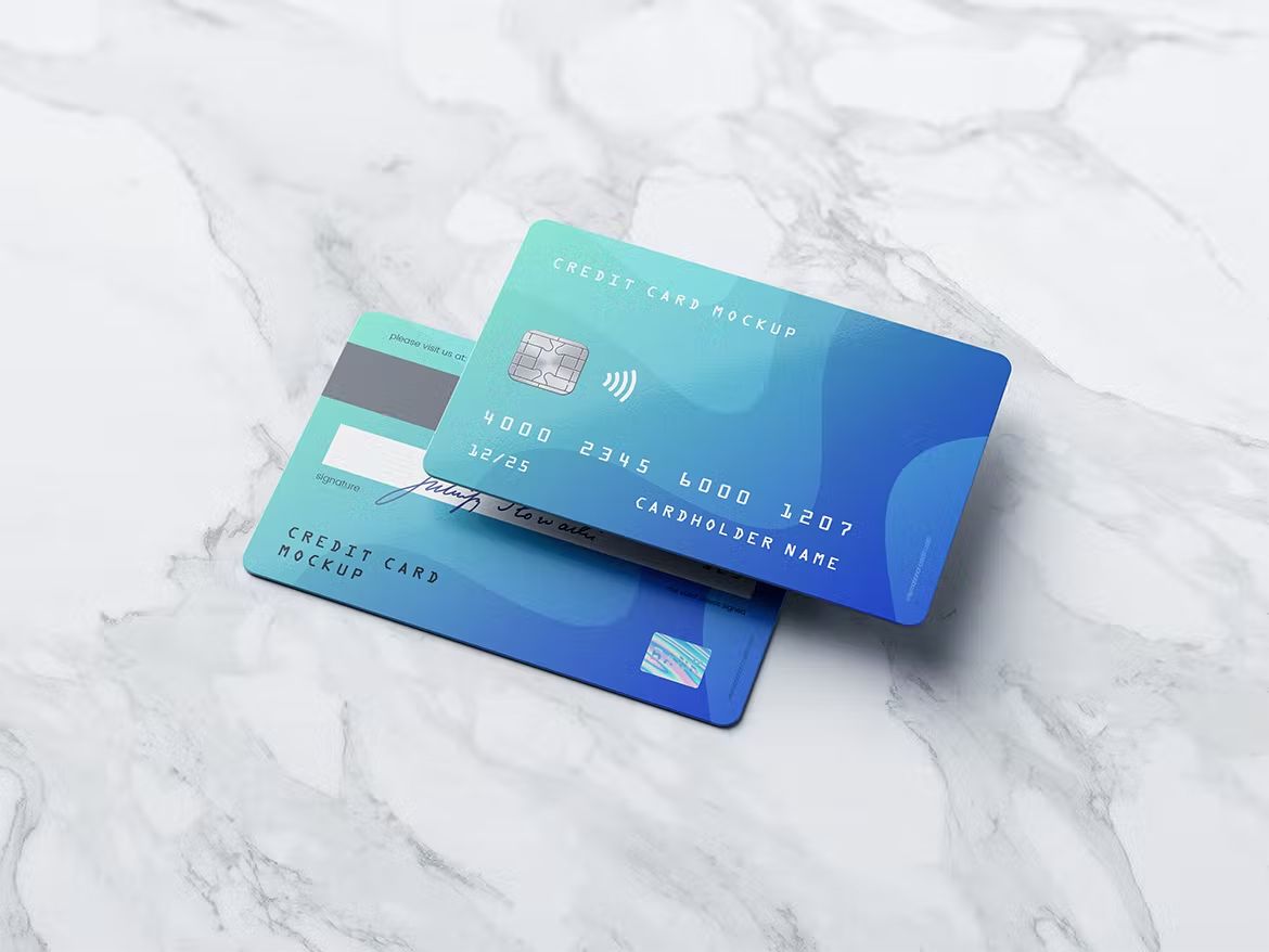 موکاپ کارت اعتباری Credit Card - 9