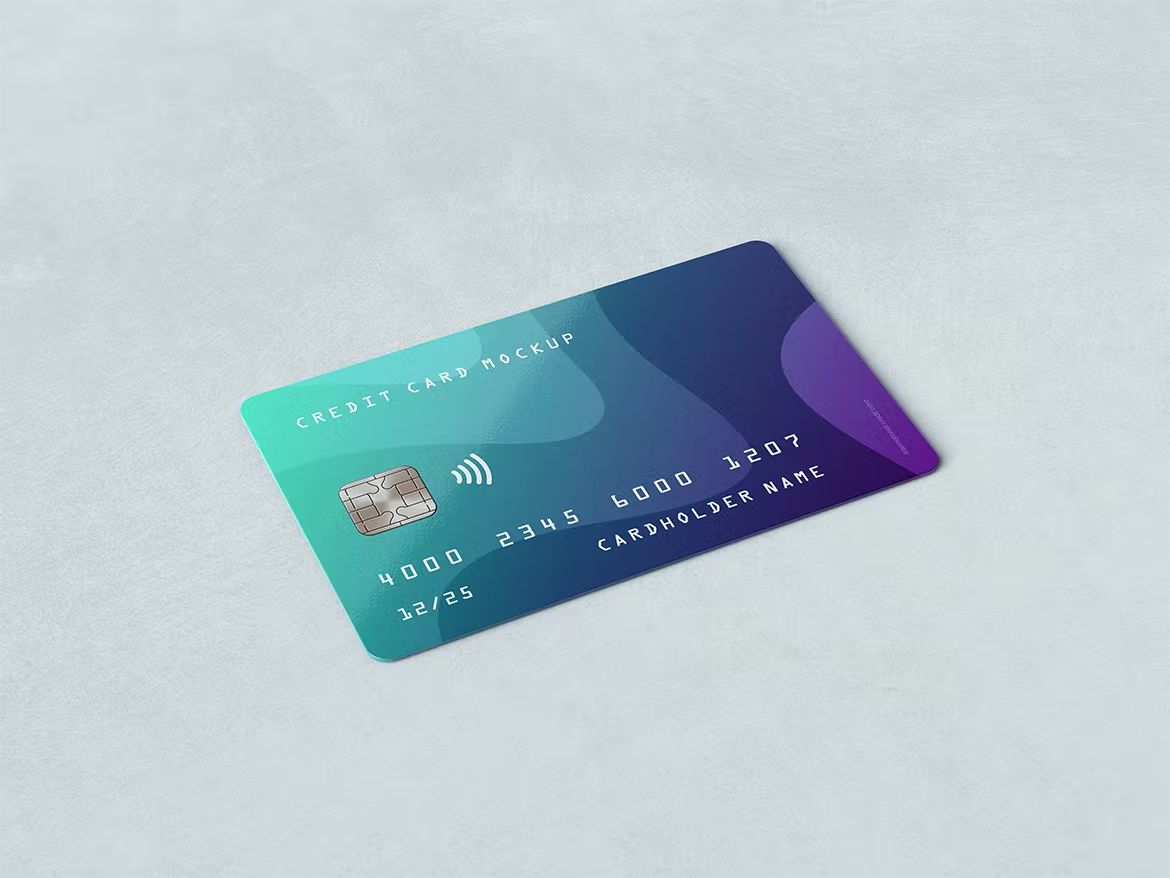 موکاپ کارت اعتباری Credit Card - 11