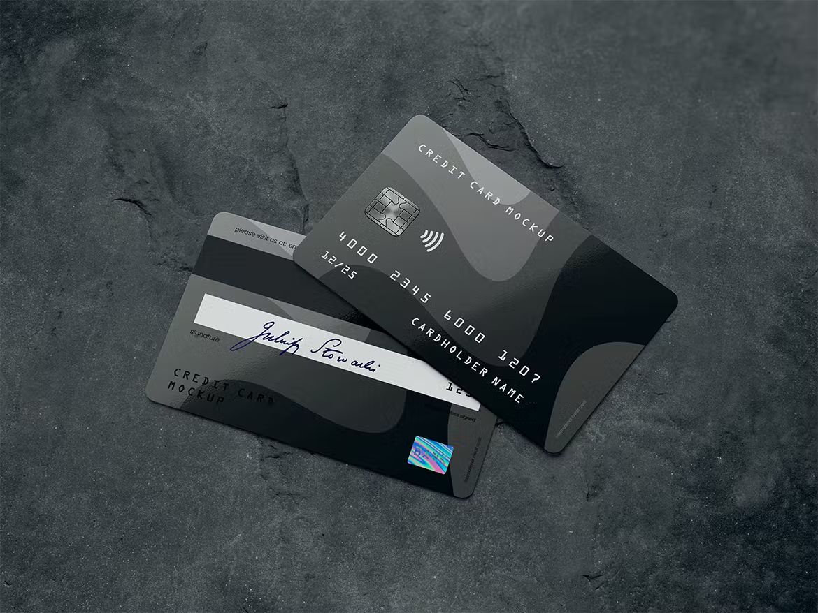 موکاپ کارت اعتباری Credit Card - 13