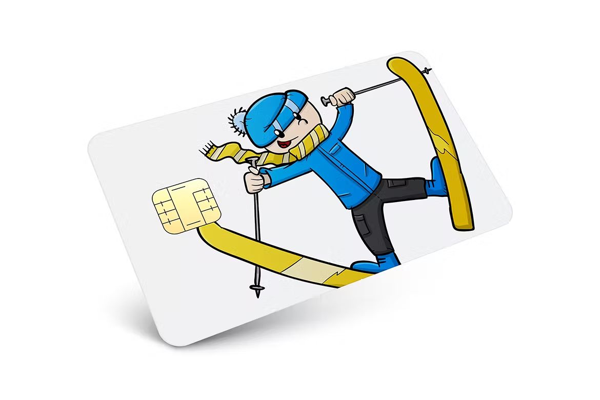 موکاپ کارت اعتباری Credit & Debit Card Mockup - 3