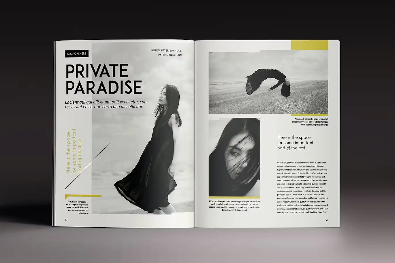 قالب ایندیزاین مجله Design Magazine Indesign Template - 2