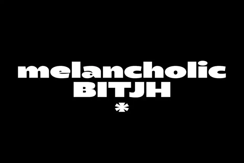 فونت انگلیسی Geskal Black Sans Serif Display Font - 11