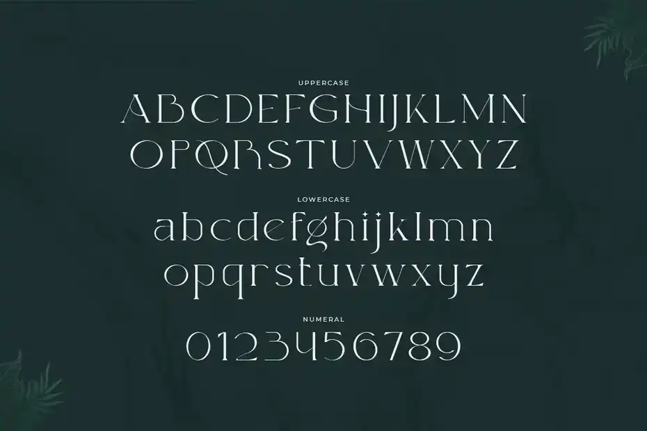 فونت انگلیسی Giove - A Modern Display Typeface - 7